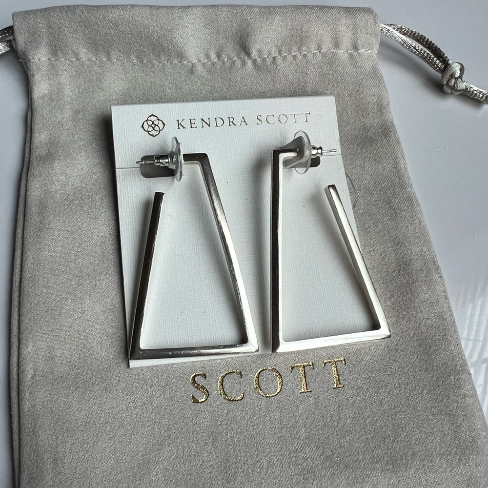 Kendra Scott Easton earring in silver